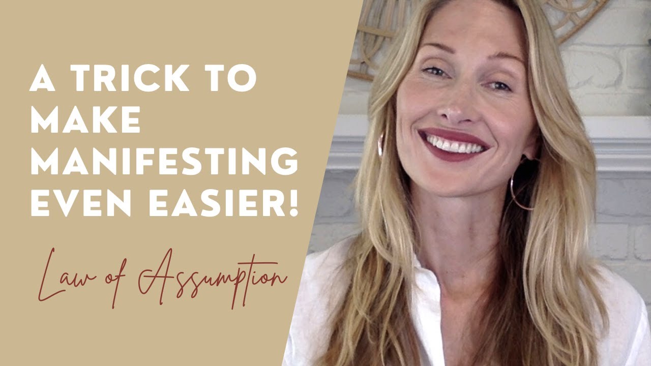 A SIMPLE TRICK To Make Manifesting Even EASIER #lawofassumptioncommunity #lawofassumptiontechniques