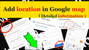 How to add location in Google map | Google map pr location kesay dalain | Urdu/Hindi