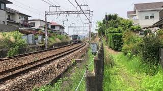 5000形5054F（快速急行 小田原行(新松から急行)）通過【秦野4号踏切 付近】