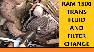 RAM 1500 - Transmission Fluid and Filter Change