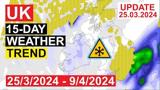 UK weather forecast for the next 15 days [25/03/2024 - 09/04/2024] | weather trend by UK Weather Forecast 54 views 2 months ago 4 minutes, 54 seconds