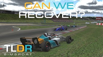22S3 iRacing Formula iR-04 top split  - Can we recover from this?