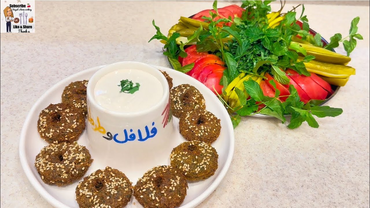 Falafel recipe with only Chickpeas without beans U must try | طريقة الفلافل بالحمص من دون الفول