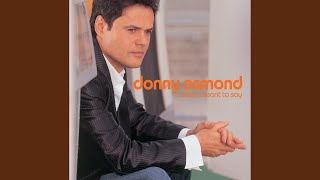 Video thumbnail of "Donny Osmond - Right Here Waiting"