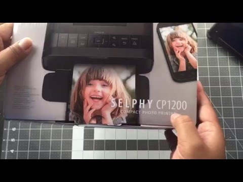 Unboxing & Review  Canon Selphy CP1200