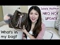 LV NEO NOE! Is it worth it👍?👎? WHAT'S IN MY BAG+UPDATE