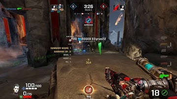 Quake Champions Nightmare Bots on CTF - A Bad Joke