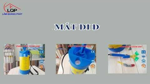 Bình rửa mắt di động 5 lít - Lâm Quang Phát