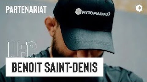 Partenariat | MyTopManager x Benoît Saint-Denis🥊