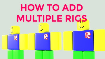 HOW TO ADD MULTIPLE RIGS? (BLENDER 2.8) | ROBLOX