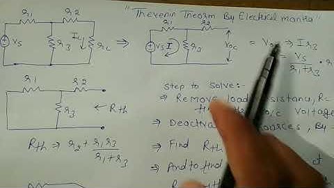 thevenin and Norton theorem in Hindi, thevenin equivalent circuit, thevenin circuit, thevenin and No