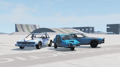 Beam.NG Drive UPdate - Grid map V2 vs stock Beam cars