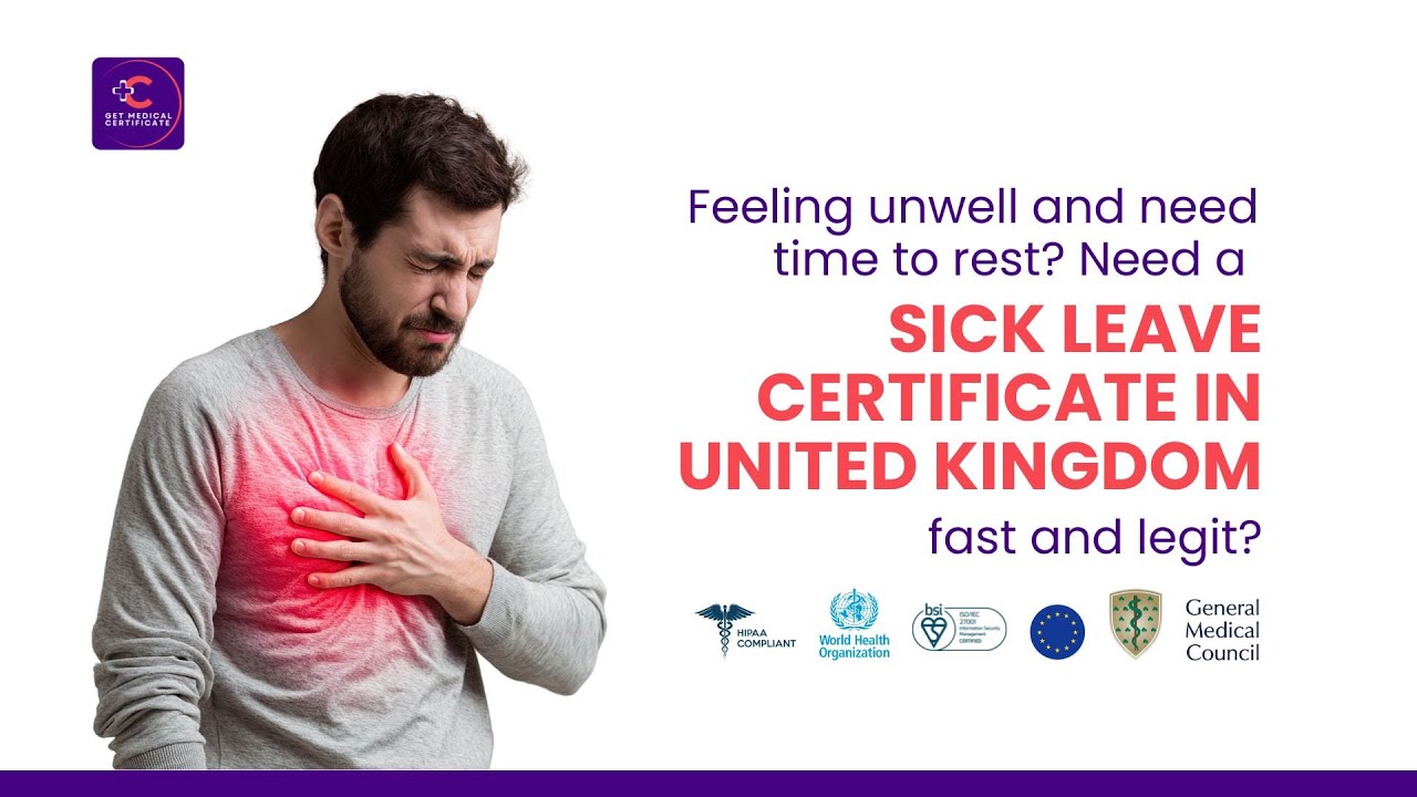 Get Your Sick Leave Certificate in United Kingdom
