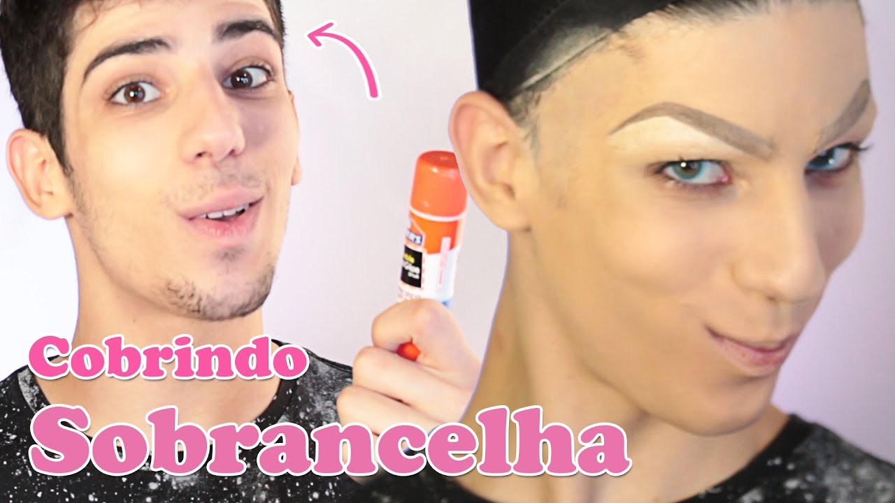 Como Cobrir Sua Sobrancelha *TATURANA* | Luna Scarlett