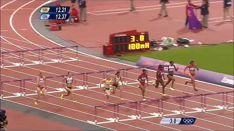 100m com barreiras feminino final - Londres 2012
