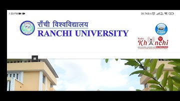 Ranchi University 2nd selection list UPDATE || RANCHI UNIVERSITY ADMISSION 2022 MA MSC MCOM RU