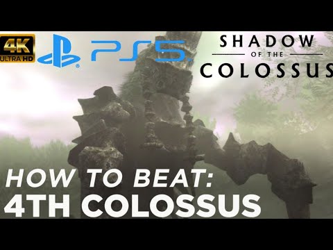 PS5-How to defeat 4th Colossus Easily||Shadow of Colossus Gameplay ...