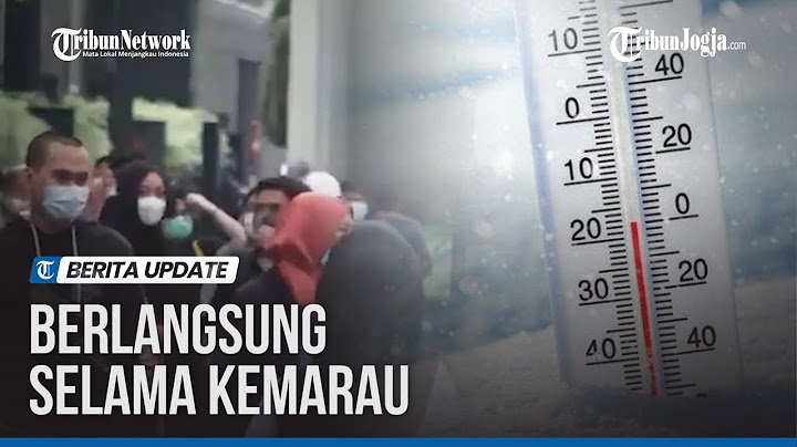 PENYEBAB SUHU DINGIN DI SEJUMLAH WILAYAH DI INDONESIA