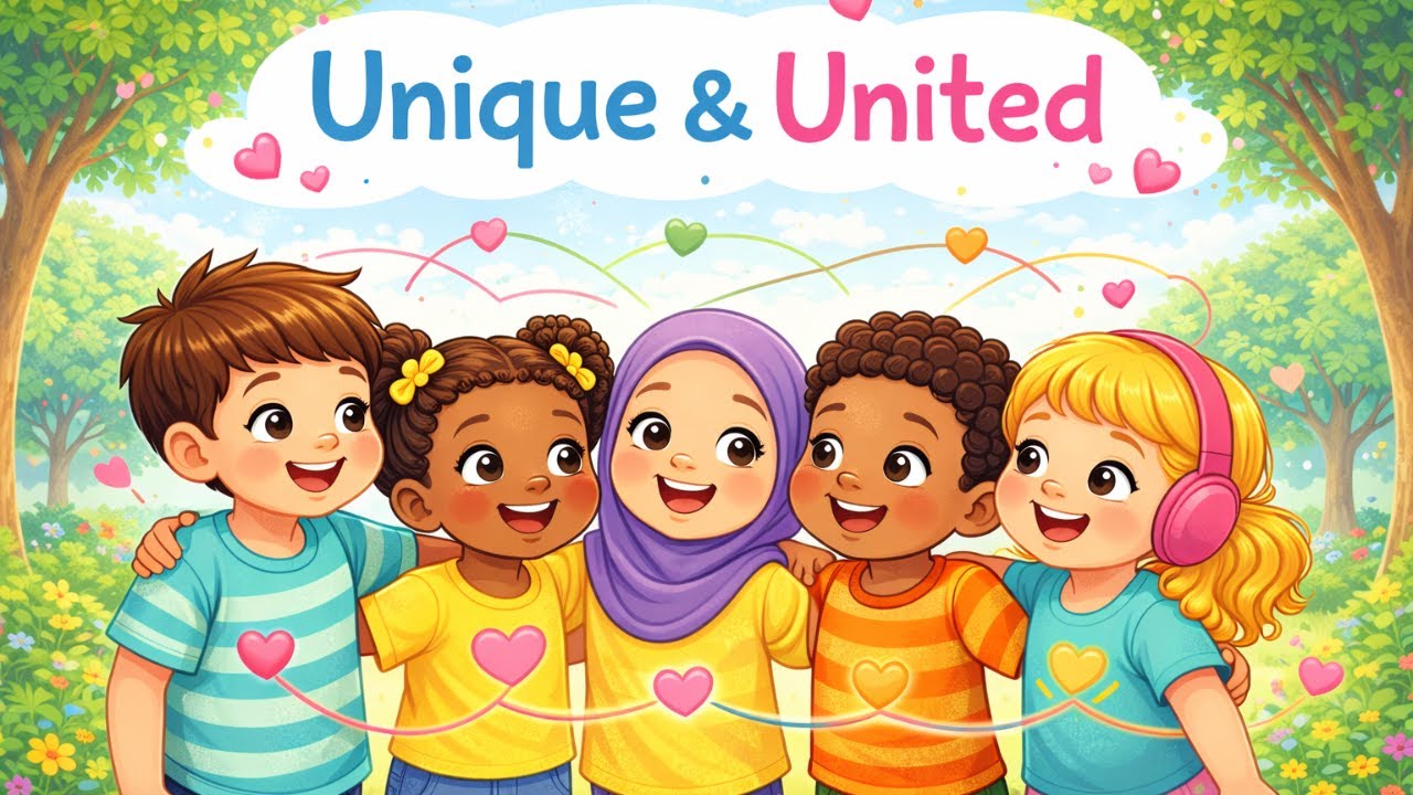 Unique & United | Celebrating What Makes Us Different | SEL for Kids ...