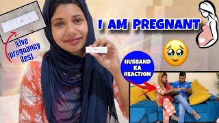 I AM PREGNANT AGAIN 😱 || Pregnancy pe HUSBAND KA REACTION 🥰