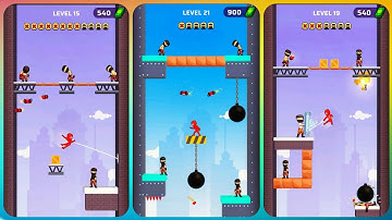 Web Master: Stickman Superhero | All Levels Gameplay Walkthrough ( Android & iOS )