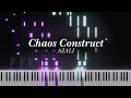 CHAOS CONSTRUCT AZALI Piano Tutorial Visualizer
