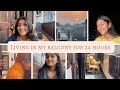 Living in my balcony for 24 hours challenge aradhya singh
