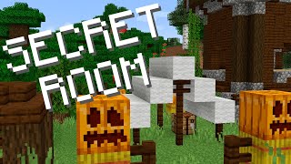 Minecraft new secret room in pillager outpost camp!