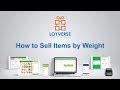 How to sell items by weight  loyverse pos