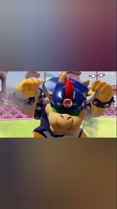 bowser is quite upset - mario strikers battle league