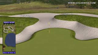 Golden Tee Great Shot on Ruby Rock!