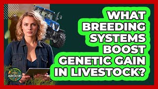 What Breeding Systems Boost Genetic Gain In Livestock The World of Agriculture