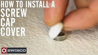 How to install a screw cap cover