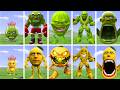 ALL NEW EVOLUTIONARY FORMS OF LINGANG MELON MONSTER VS MONMON LEMON MONSTER IN GARRY'S MOD!