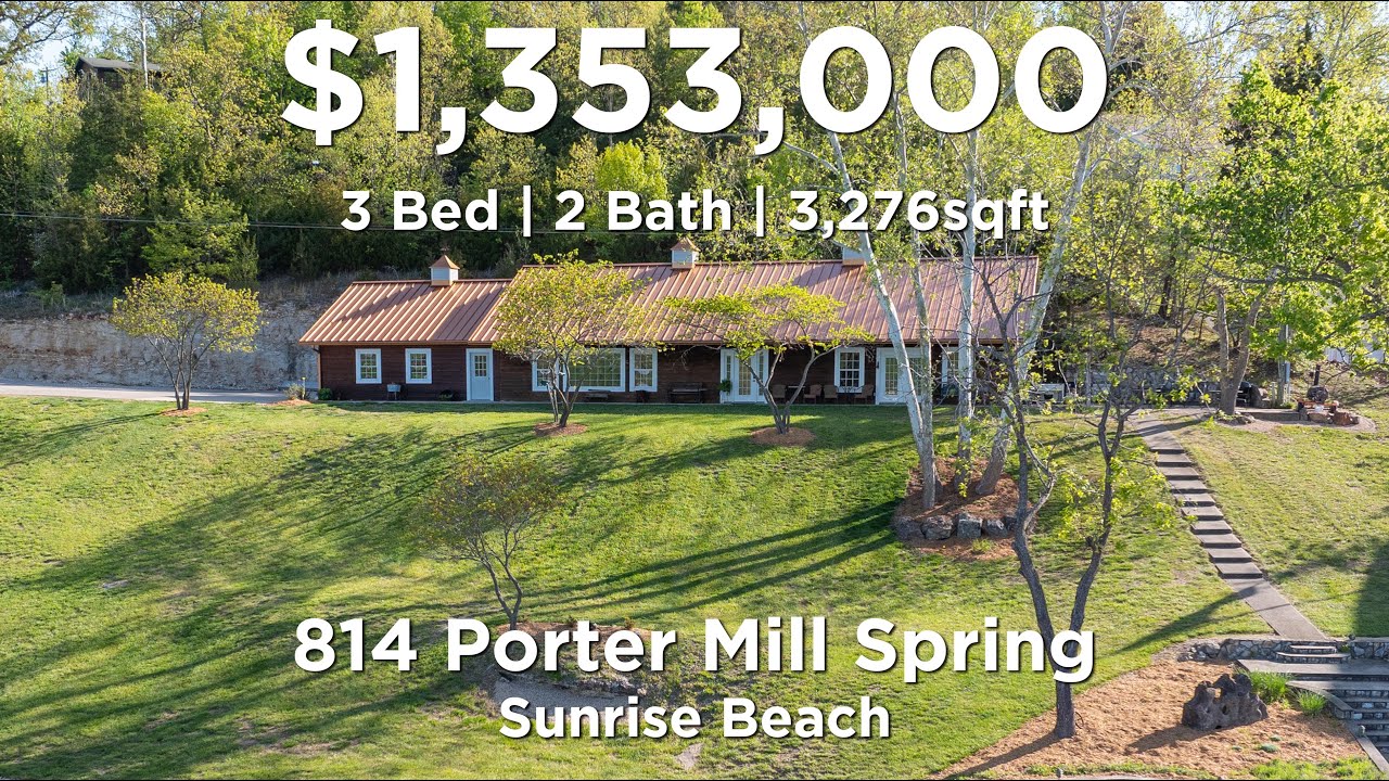 814 Porter Mill Spring Road, Sunrise Beach, Missouri 65079 - YouTube