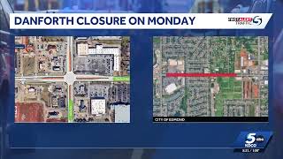 Roadwork to close part of Danforth Road in Edmond
