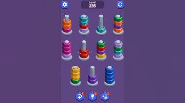Nuts Sort Master Level 235 | Mobile Games