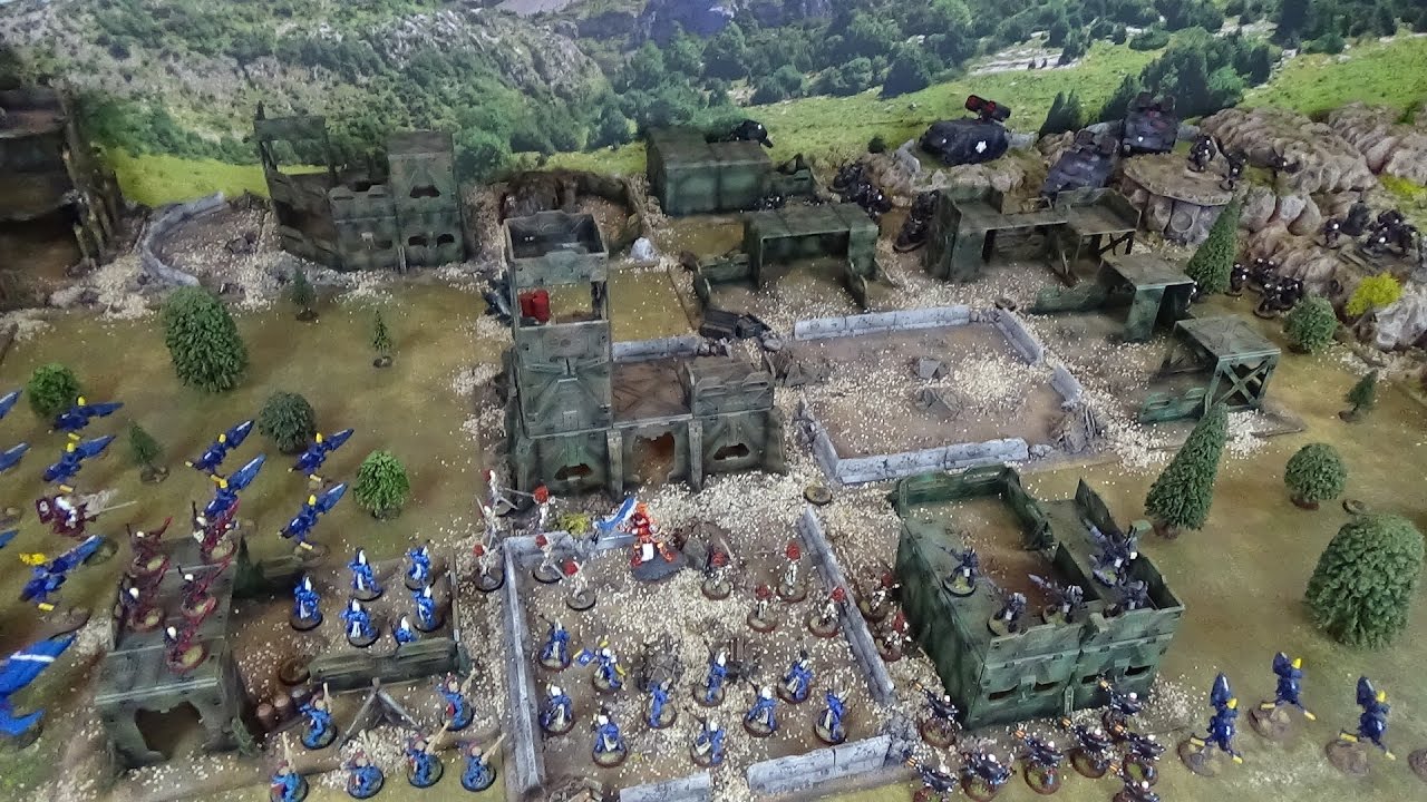 Warhammer 40K Battle Report Eldar Craftworlds vs Space Marines 2000