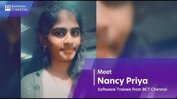 Nancy Priya | Humans of BCT | Bahwan CyberTek