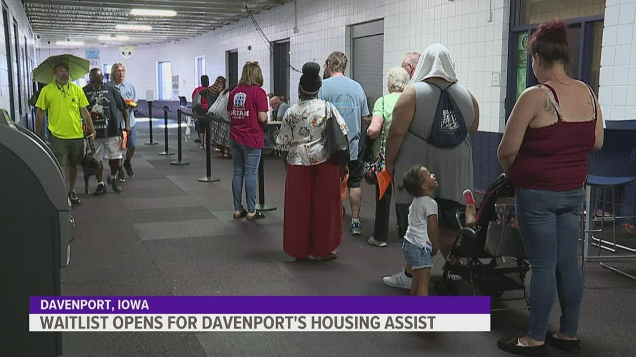 Waitlist opens for city of Davenport's housing assistance program YouTube