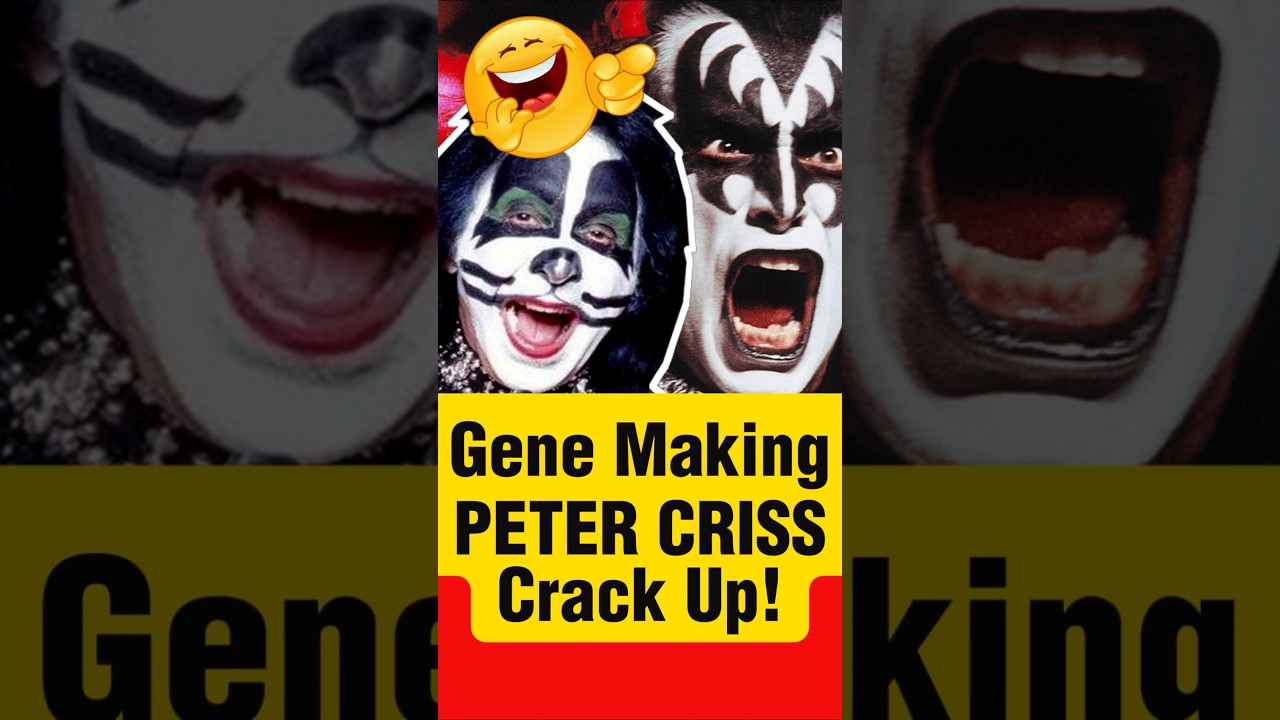 Джин Симмонс рассмешил Питера Крисса в интервью KISS 