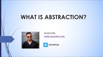 Java OOPS Concepts in Selenium - What is Abstraction?
