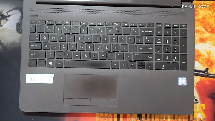how to Hp 250 G7 notebook pc Keyboard Replacement