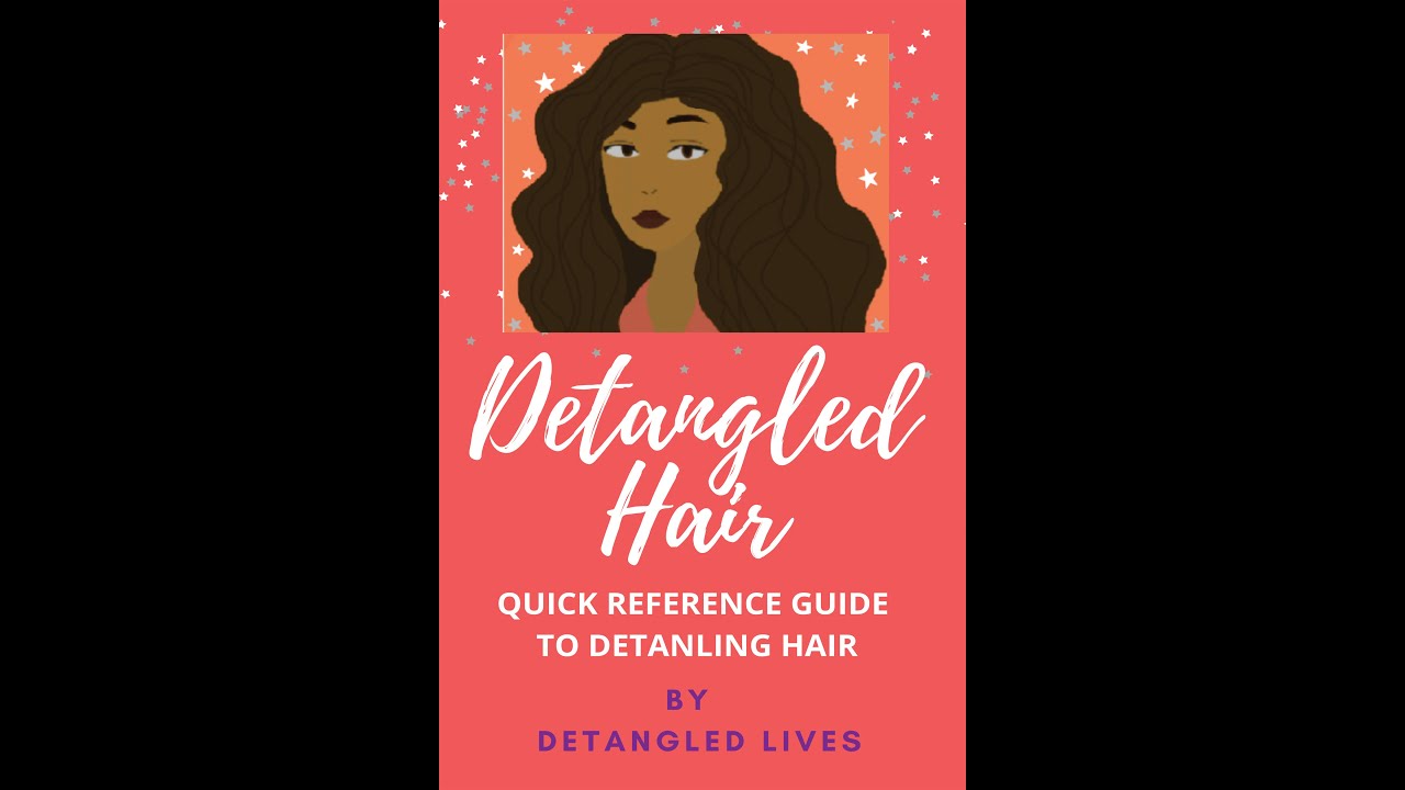 Spreading out tangles underneath a row of matted hair...Video Made with