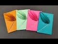 How to make easy colored Paper Envelope / Origami Envelope Making Ideas DIY