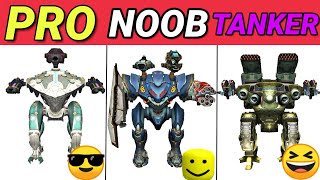 NOOB VS PRO VS TANKER WAR ROBOTS (Part -2) screenshot 4