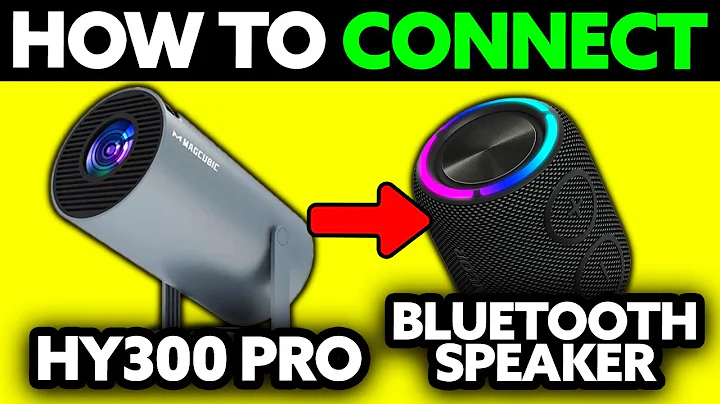 How To Connect HY300 Projector to Bluetooth Speaker (2025) - Step by Step