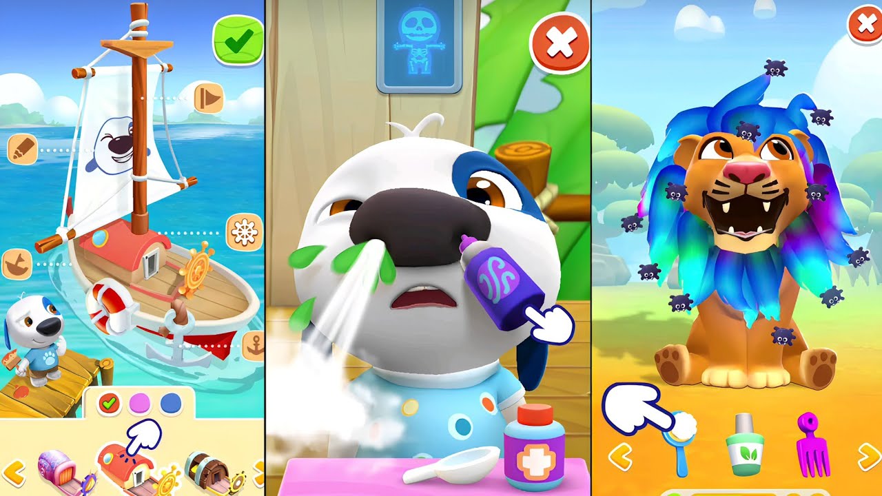 My Talking Hank islands Gameplay Android ios 