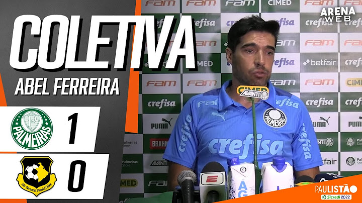 COLETIVA ABEL FERREIRA | AO VIVO | Palmeiras x São Bernardo - Campeonato Paulista 2023