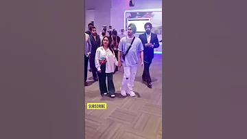 Neha Kakkar With Husband Rohanpreet Singh At Dubai Shorts 